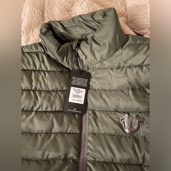 True Religion Light Puffer Jacket - Picture 3 of 4